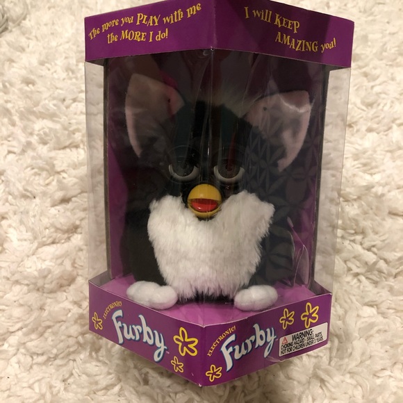 1998 black and white furby